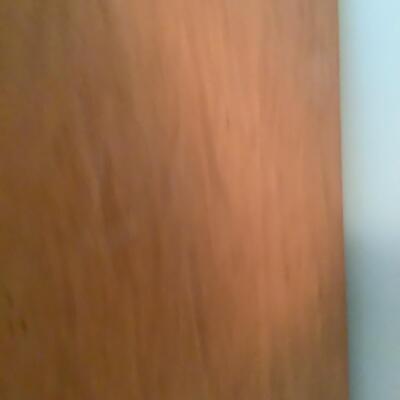 Lot. E - 1068. Vintage Mid Century Six Drawer Wood & Metal Desk / Office Chair