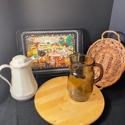 Lot 112 Assorted Serving Pieces
