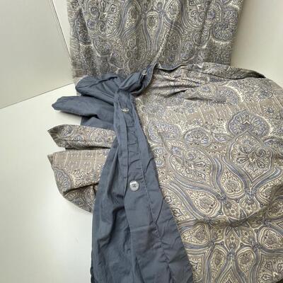 Pottery Barn King Duvet and 2 Shams