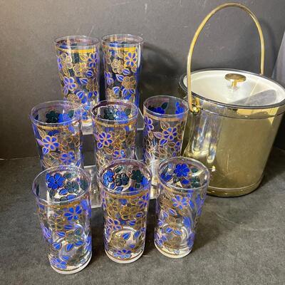 Lot 122 Vintage Highball Glasses