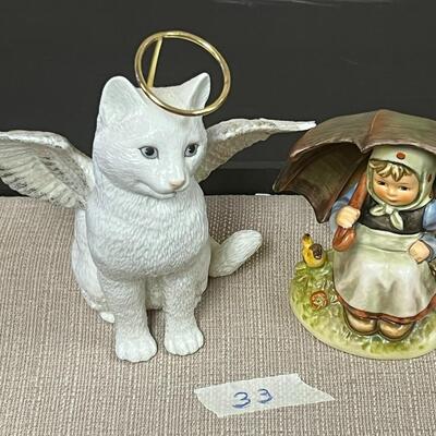 Broken and chipped Items Lenox and Hummel Figurines
