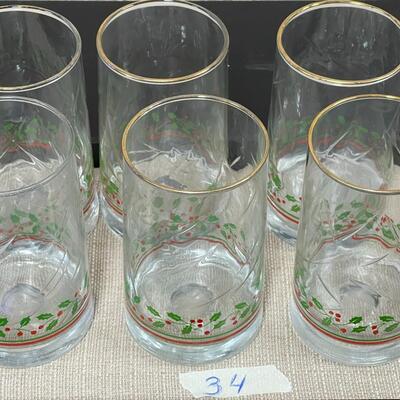 Nice Christmas Glass