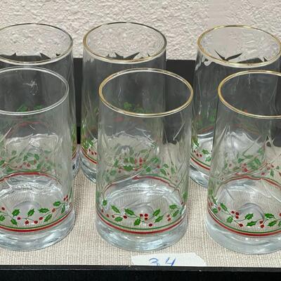 Nice Christmas Glass