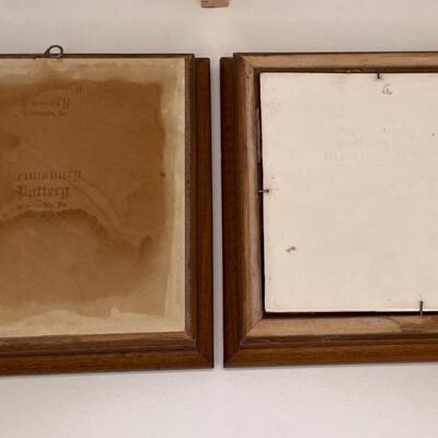 Americana Pennsbury Pottery Plaques
