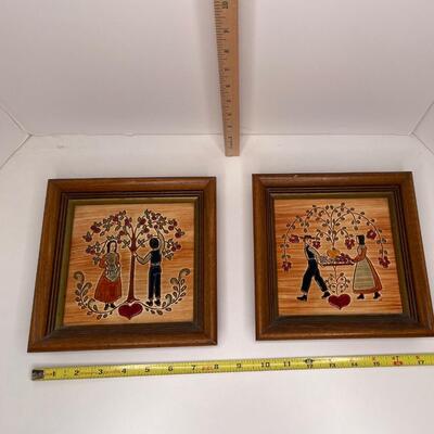 Americana Pennsbury Pottery Plaques