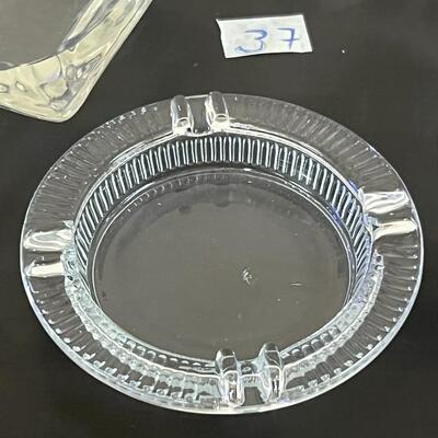 Glass Ashtrays Various Shapes