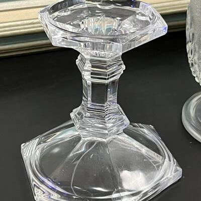 Amazing Crystal Jar and Candle Holder
