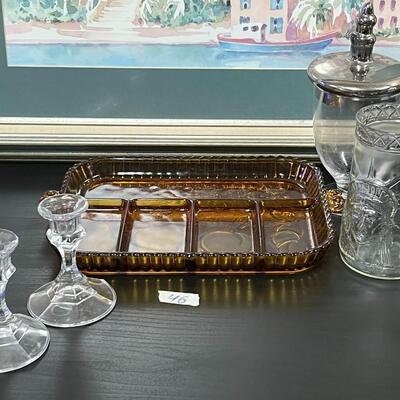 Tray, Candle Hold, Beer Mug