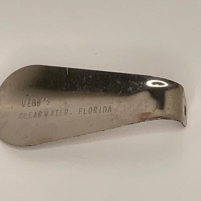 Metal Shoe Horn from Webbâ€™s Clearwater Fl