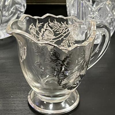 Wonderful Collection of Crystal Creamers