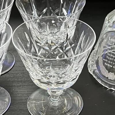 Crystal Dessert Bowl and Crystal Bell