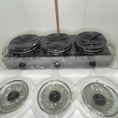 Set of 3 - 1.5 quart slow cookers