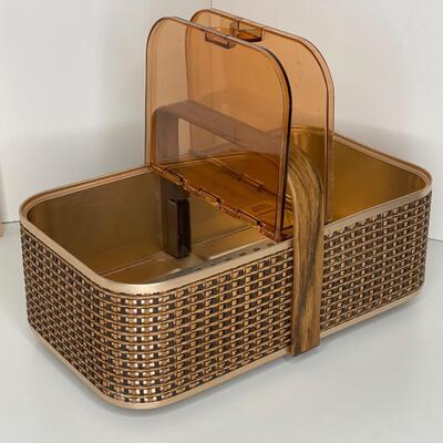 Salton Vintage Hot Basket Bun Roll Serving Warmer