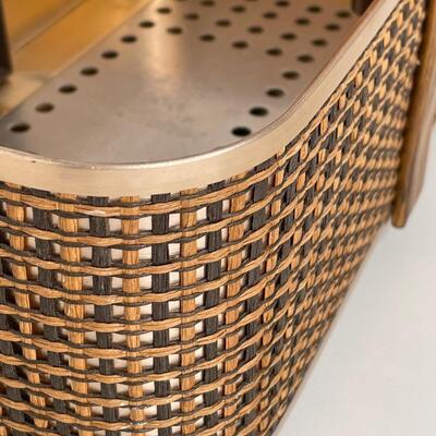 Salton Vintage Hot Basket Bun Roll Serving Warmer