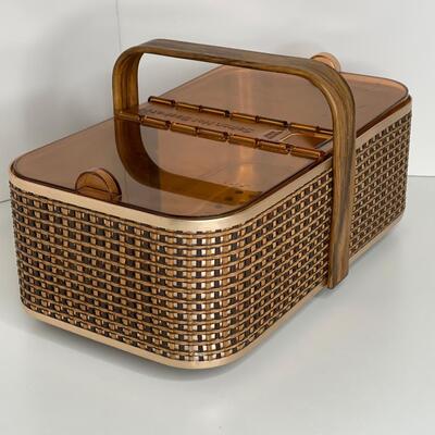 Salton Vintage Hot Basket Bun Roll Serving Warmer