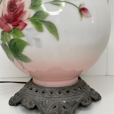 GWTW double globe Hurricane Lamp
