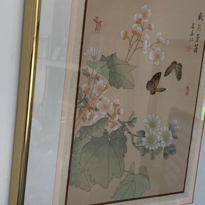 Framed Asian Print