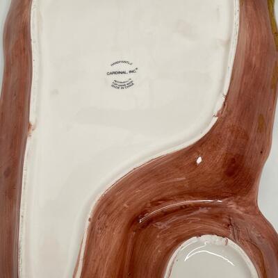 Ceramic Fun Beer and Nut Tray