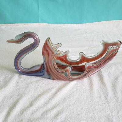 Art Glass Swan