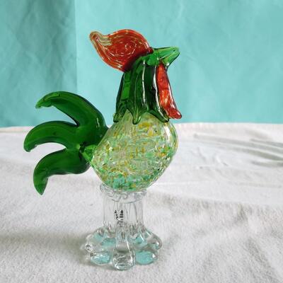 Art Glass Chicken
