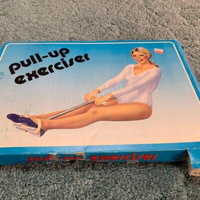 Vintage Home Pull Up Exercise Machine In Box