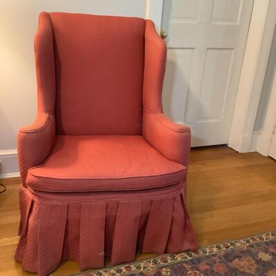 Lot. F - 1140 Vintage Custom Upholstered Arm Chair