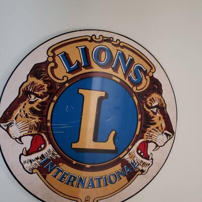 Lions Club Sign