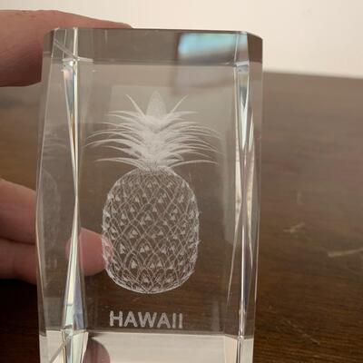 Hawaii Pineapple Paper Weight