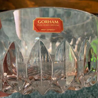 Gorman Crystal Serving Display Bowl