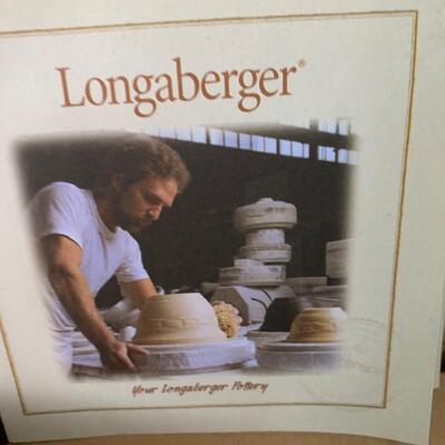 Longaberger Soup and Sandwich Set In Original Box