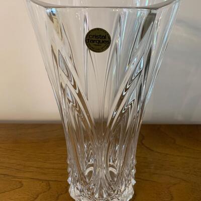 Heavy Lead Crystal Vase