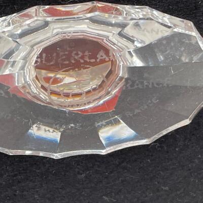 Vintage Shalimar Perfume crystal bottle and cologne