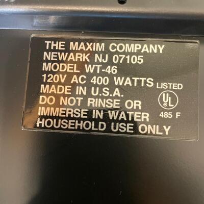 Lot 140 Electric Warming Tray