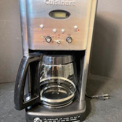 Lot 141 Cuisinart Coffee Maker