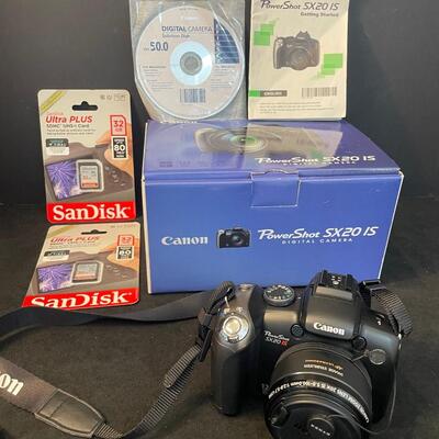 Lot 151 Canon PowerShot Digital Camera