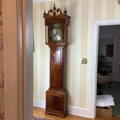 A1015 Antique English Tall Case Clock