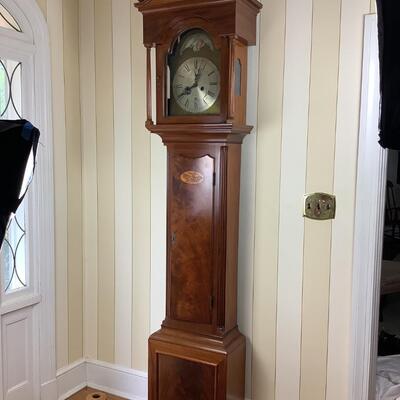 A1015 Antique English Tall Case Clock