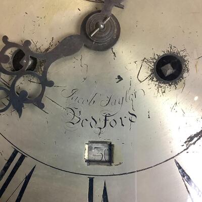 A1015 Antique English Tall Case Clock