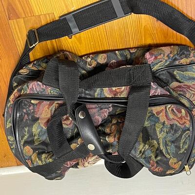 Vintage Jaguar 6 Piece Tapestry Luggage with Wheels