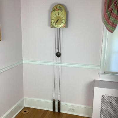 L1033 Handpainted Black Forest Wall Clock