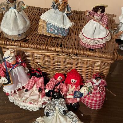 Vintage Clothespin Doll Collection