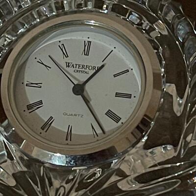 Vintage Mini Waterford Crystal Clock