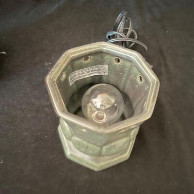 Lot 157. Flaming Rock and Scented Wax Warmer