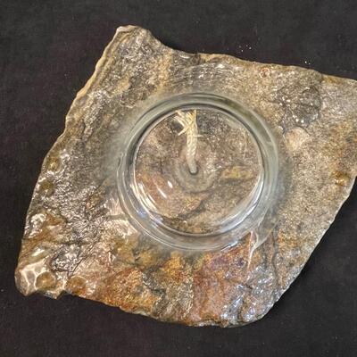 Lot 157. Flaming Rock and Scented Wax Warmer