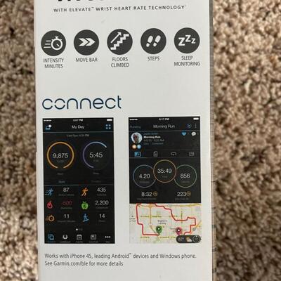 Lot 164. Exercise Gear - Garmin Heart Rate Monitor and More