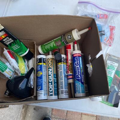 Lot 9. Assorted Caulks and Lubes