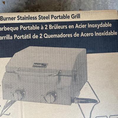 Lot 17. Stainless Steel Portable Grill