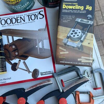 Lot 31. Doweling Jig and Assorted Woodworking Supplies