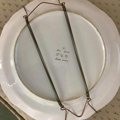 L1045 Set of 6 Decorative Italian and Andrea Sadek Wall plates