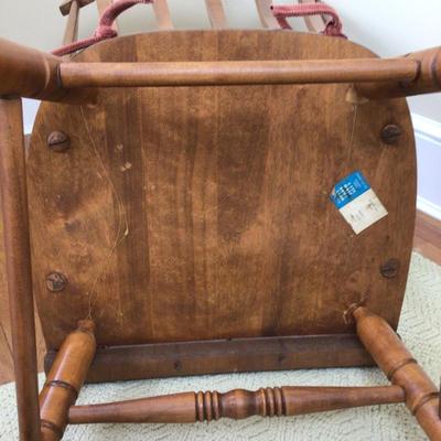 B1052 Vintage Cherry Tell City Rocking Chair